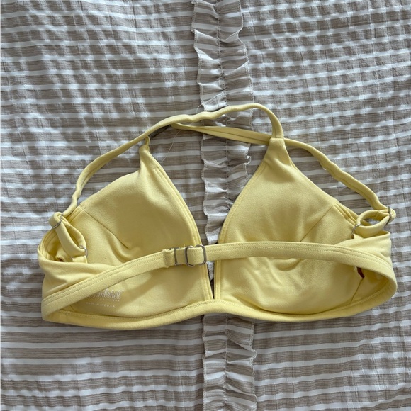 Bombshell Sportswear Light Yellow Sports bra - Picture 4 of 5